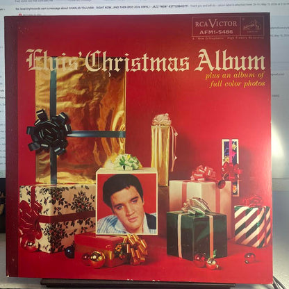 Elvis Presley - Elvis' Christmas Album (VINYL) | Very Good Plus (VG+) Excellent (EX) - HOLIDAY / USED *VERY GOOD+*