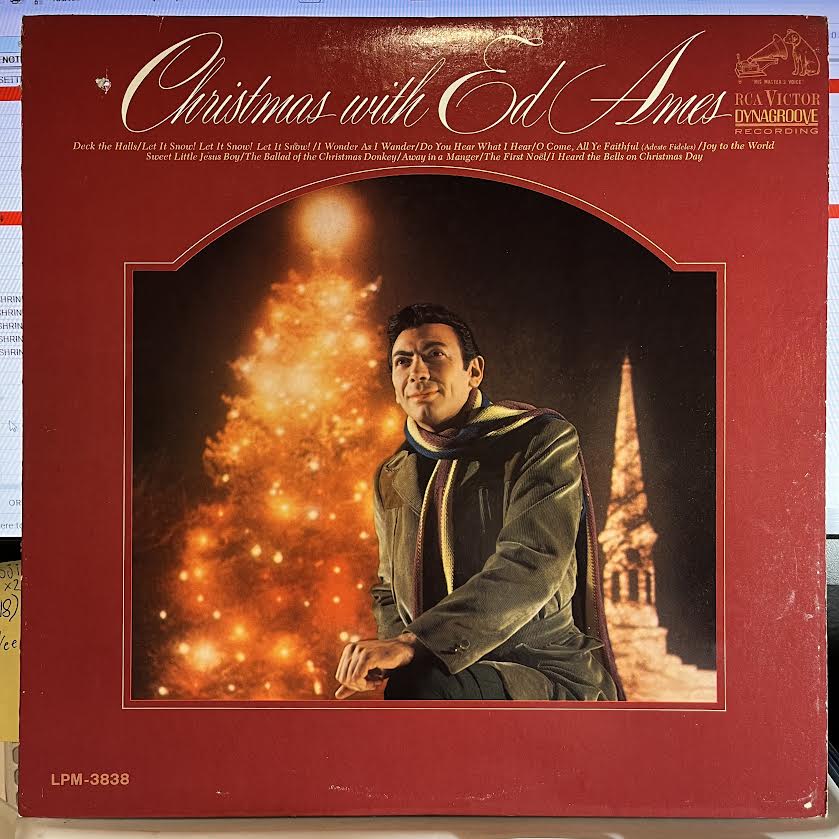 Ed Ames - Christmas With Ed Ames | Very Good Plus (VG+) Excellent+ (EX+) - HOLIDAY / USED *VERY GOOD++*