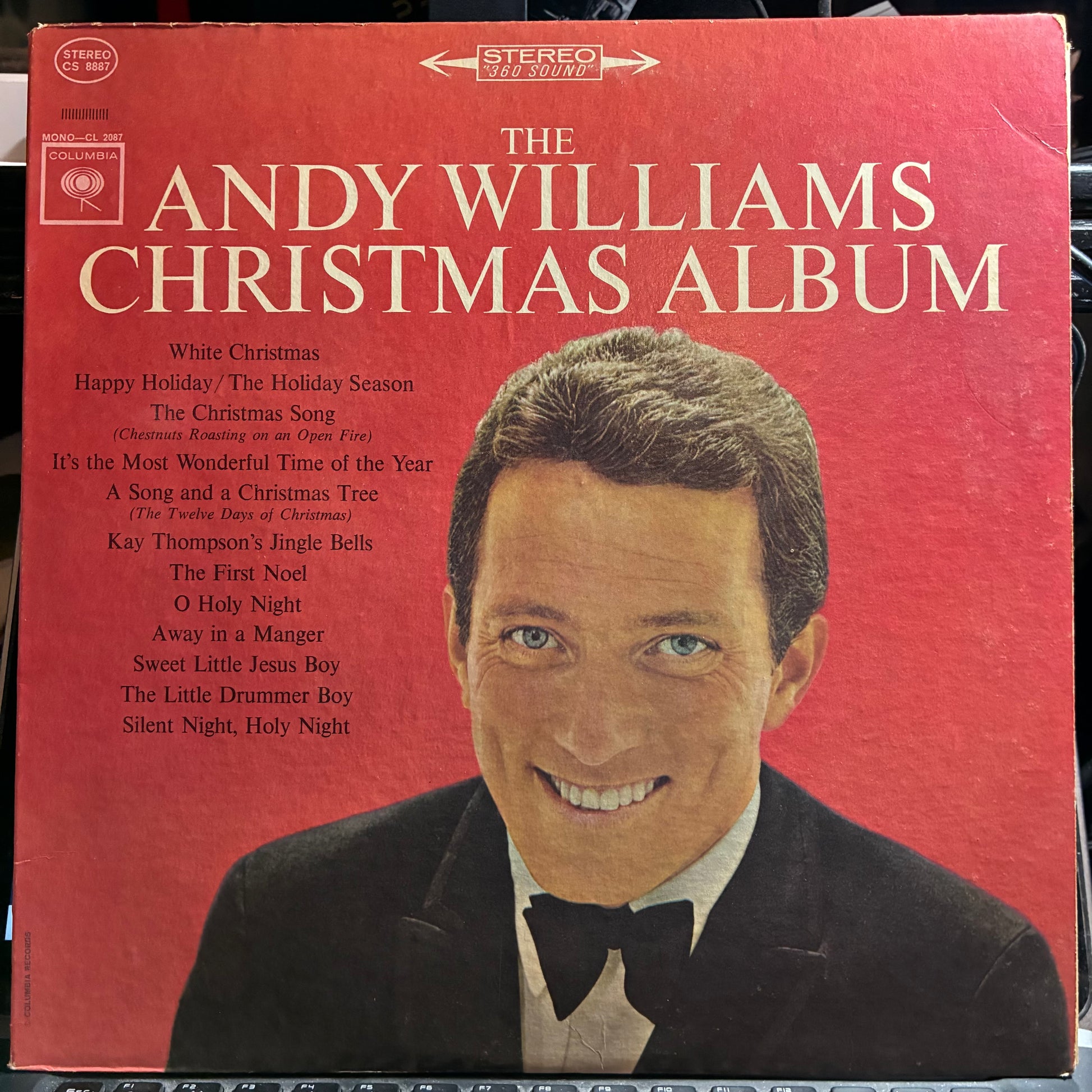 The Andy Williams Christmas Album (VINYL) | Very Good Plus (VG+) Very Good Plus (VG+) - HOLIDAY / USED *VERY GOOD+*