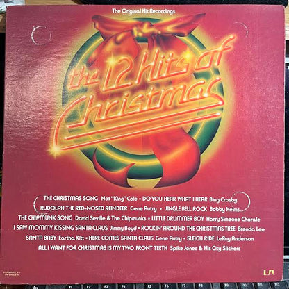 The 12 Hits Of Christmas (VINYL) | Very Good Plus (VG+) Excellent+ (EX+) - HOLIDAY / USED *VERY GOOD++*