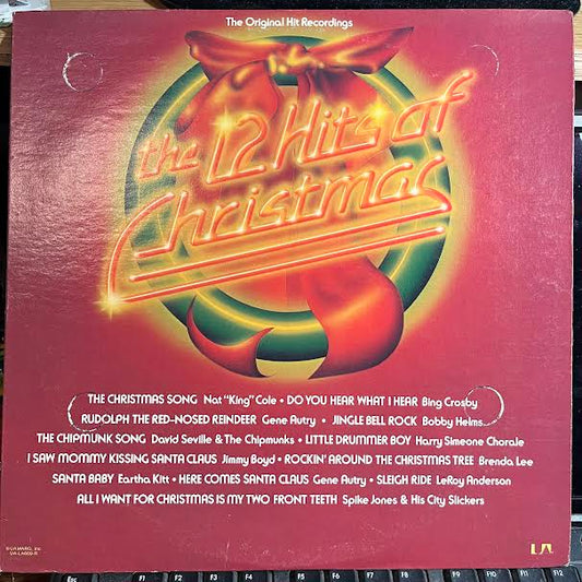The 12 Hits Of Christmas (VINYL) | Very Good Plus (VG+) Excellent+ (EX+) - HOLIDAY / USED *VERY GOOD++*