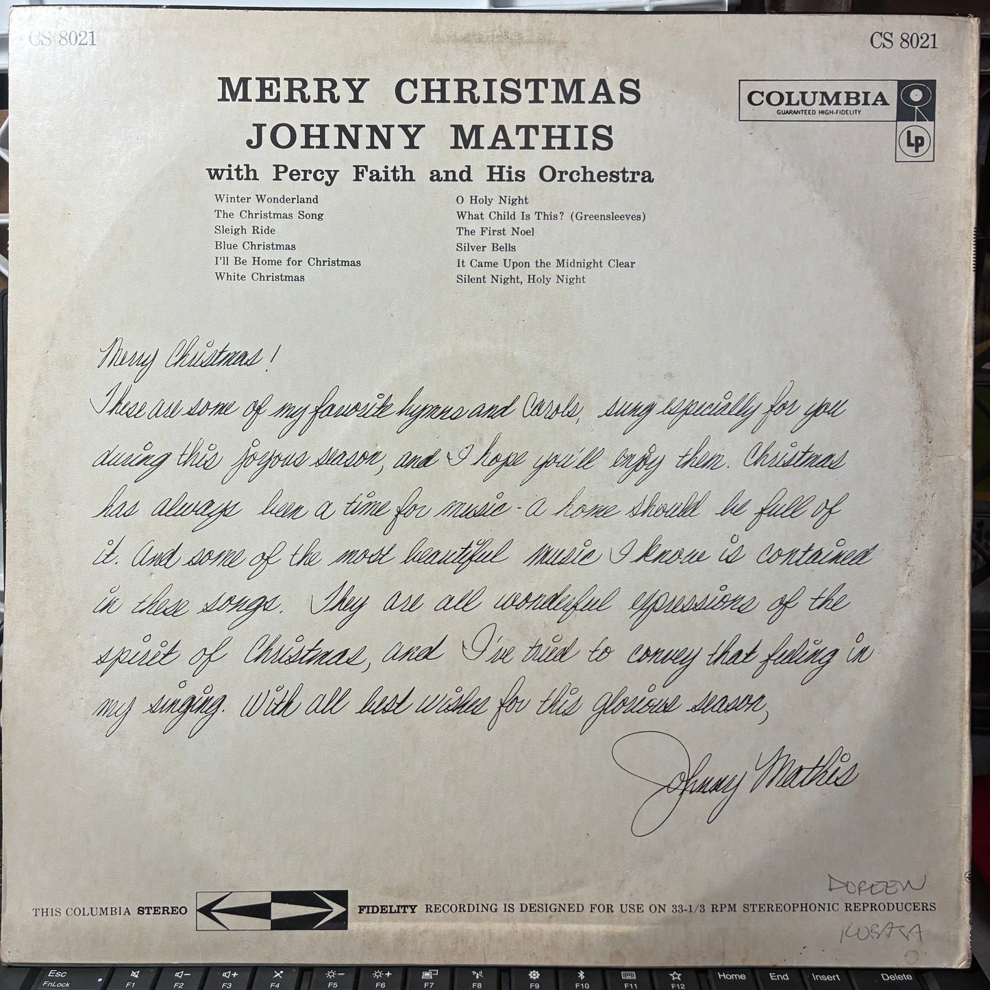 Merry Christmas (VINYL) | Very Good Plus (VG+) Very Good Plus (VG+) - HOLIDAY / USED *VERY GOOD+*