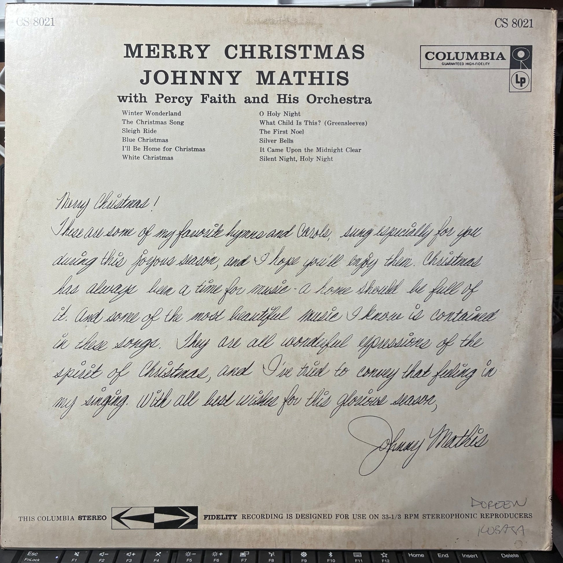 Merry Christmas (VINYL) | Very Good Plus (VG+) Very Good Plus (VG+) - HOLIDAY / USED *VERY GOOD+*