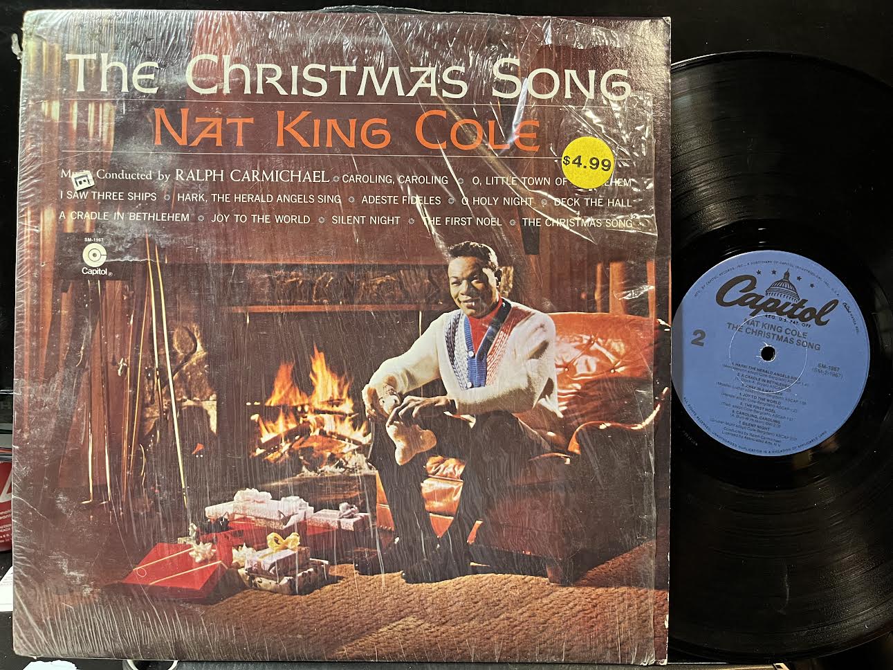 Nat King Cole - The Christmas Song (VINYL) | Very Good Plus (VG+) Very Good (VG) - HOLIDAY / USED *VERY GOOD+*
