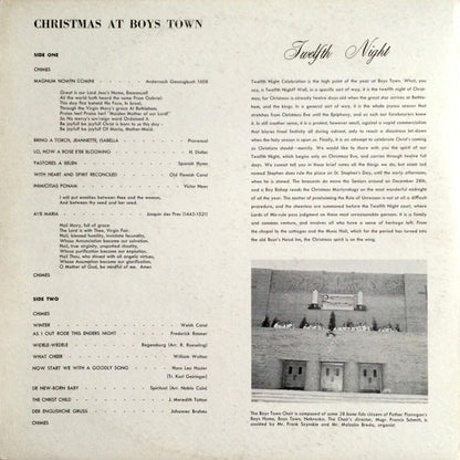 The Boys Town Choir - Christmas At Boys Town | Very Good Plus (VG+) Near Mint (NM) - HOLIDAY / USED *VERY GOOD+*