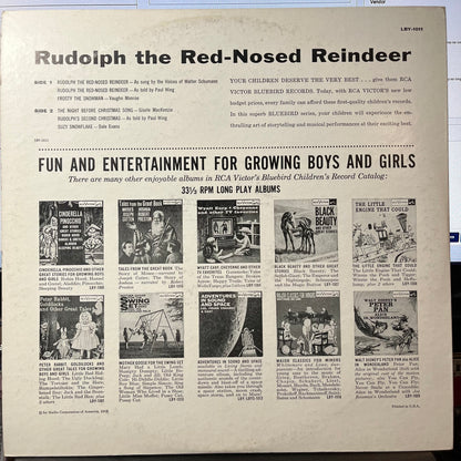 Rudolph The Red-Nosed Reindeer (VINYL) | Very Good Plus (VG+) Near Mint (NM or M-) - HOLIDAY / USED *VERY GOOD+*