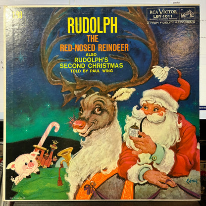 Rudolph The Red-Nosed Reindeer (VINYL) | Very Good Plus (VG+) Near Mint (NM or M-) - HOLIDAY / USED *VERY GOOD+*
