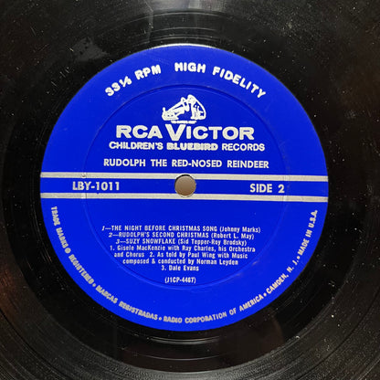 Rudolph The Red-Nosed Reindeer (VINYL) | Very Good Plus (VG+) Near Mint (NM or M-) - HOLIDAY / USED *VERY GOOD+*