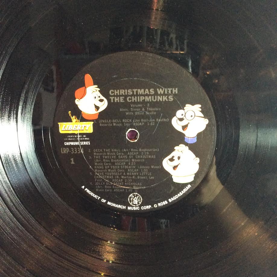 The Chipmunks - Christmas With The Chipmunks Vol. 2 (VINYL LP) | Very Good Plus (VG+) Excellent (EX) - HOLIDAY / USED *VERY GOOD+*