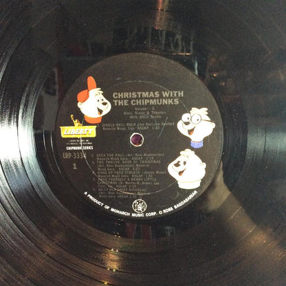 The Chipmunks - Christmas With The Chipmunks Vol. 2 (VINYL LP) | Very Good Plus (VG+) Excellent (EX) - HOLIDAY / USED *VERY GOOD+*