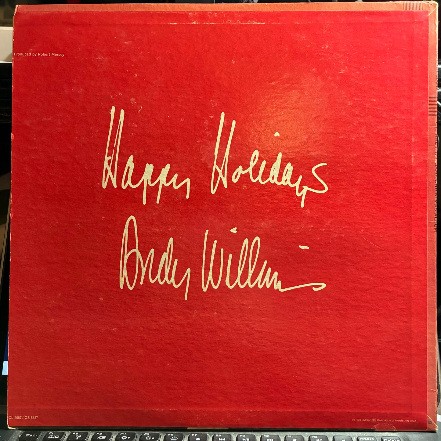The Andy Williams Christmas Album (VINYL) | Very Good Plus (VG+) Very Good Plus (VG+) - HOLIDAY / USED *VERY GOOD+*
