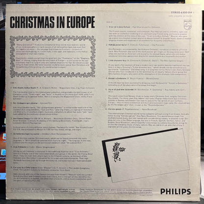 Various - Christmas In Europe | Very Good Plus (VG+) Excellent+ (EX+) - HOLIDAY / USED *VERY GOOD+*