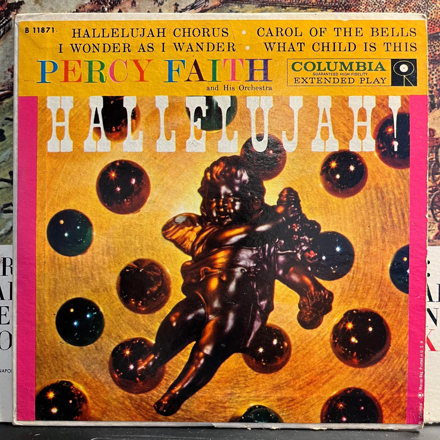 Percy Faith & His Orchestra - Hallelujah! *7"* | Very Good Plus (VG+) Very Good Plus (VG+) - HOLIDAY / USED *VERY GOOD+*