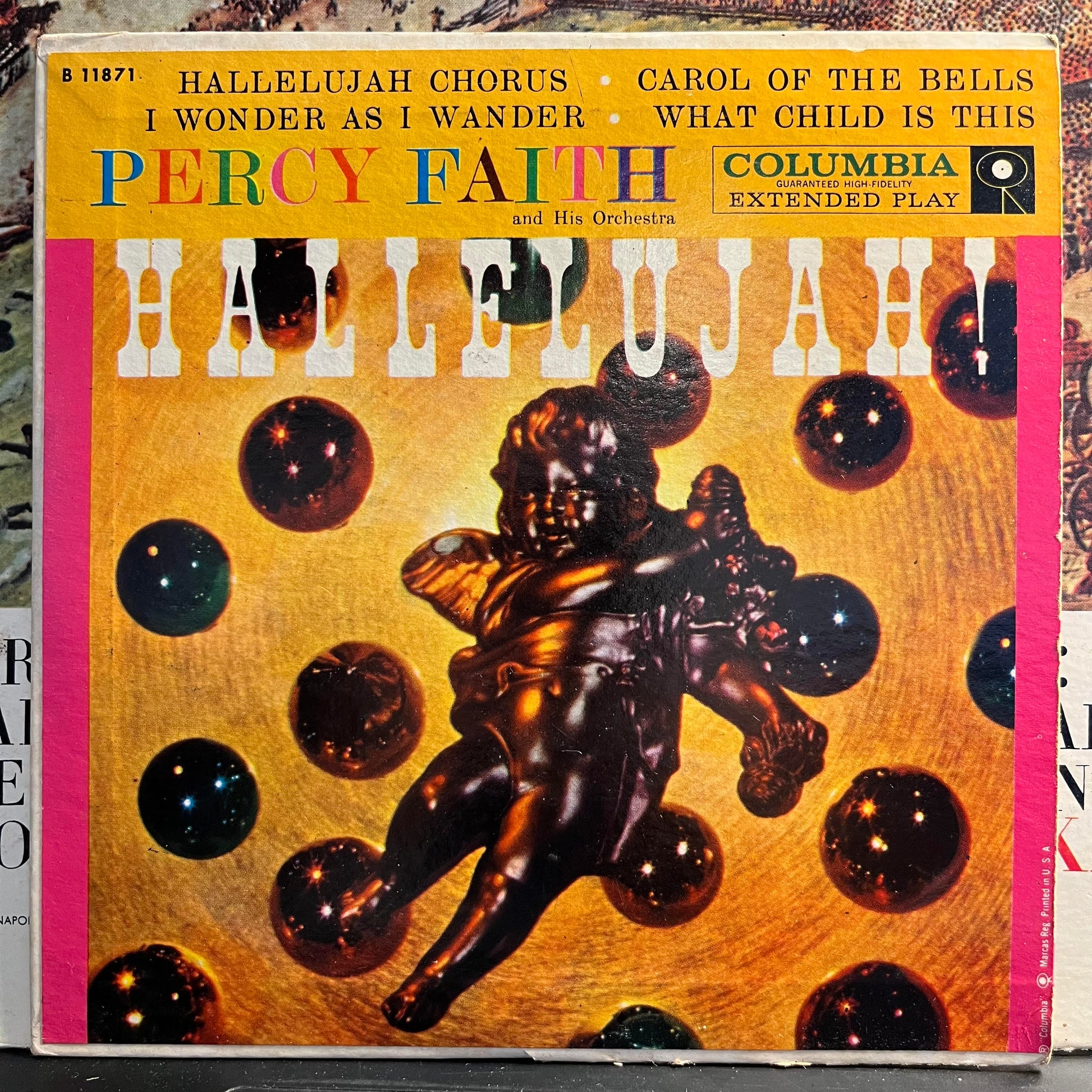 Percy Faith & His Orchestra - Hallelujah! *7"* | Very Good Plus (VG+) Very Good Plus (VG+) - HOLIDAY / USED *VERY GOOD+*