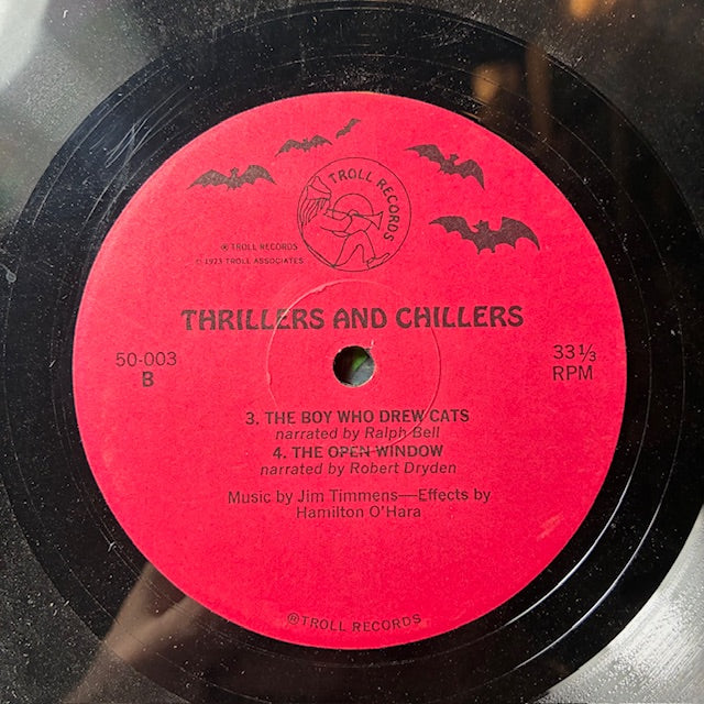 Thrillers And Chillers (VINYL) | Very Good (VG) Very Good (VG) - HOLIDAY / USED *VERY GOOD*