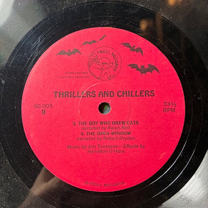 Thrillers And Chillers (VINYL) | Very Good (VG) Very Good (VG) - HOLIDAY / USED *VERY GOOD*