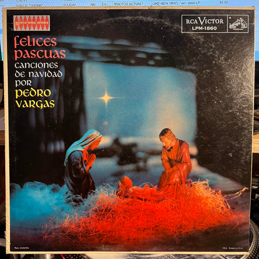 Pedro Vargas - Felices Pascuas - Canciones De Navidad por Pedro Vargas | Very Good (VG) Excellent (EX) - HOLIDAY / USED *VERY GOOD*