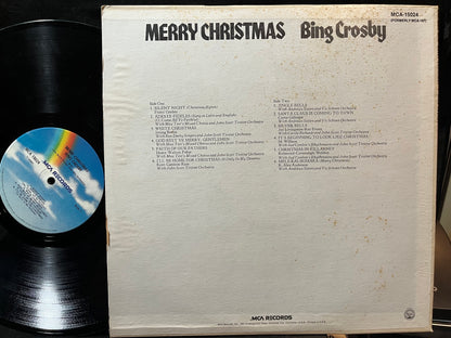Bing Crosby - Merry Christmas (VINYL LP MCA MCA 15024 1980) | USED Very Good (VG) Very Good Plus Plus (VG++) - HOLIDAY / USED *VERY GOOD*