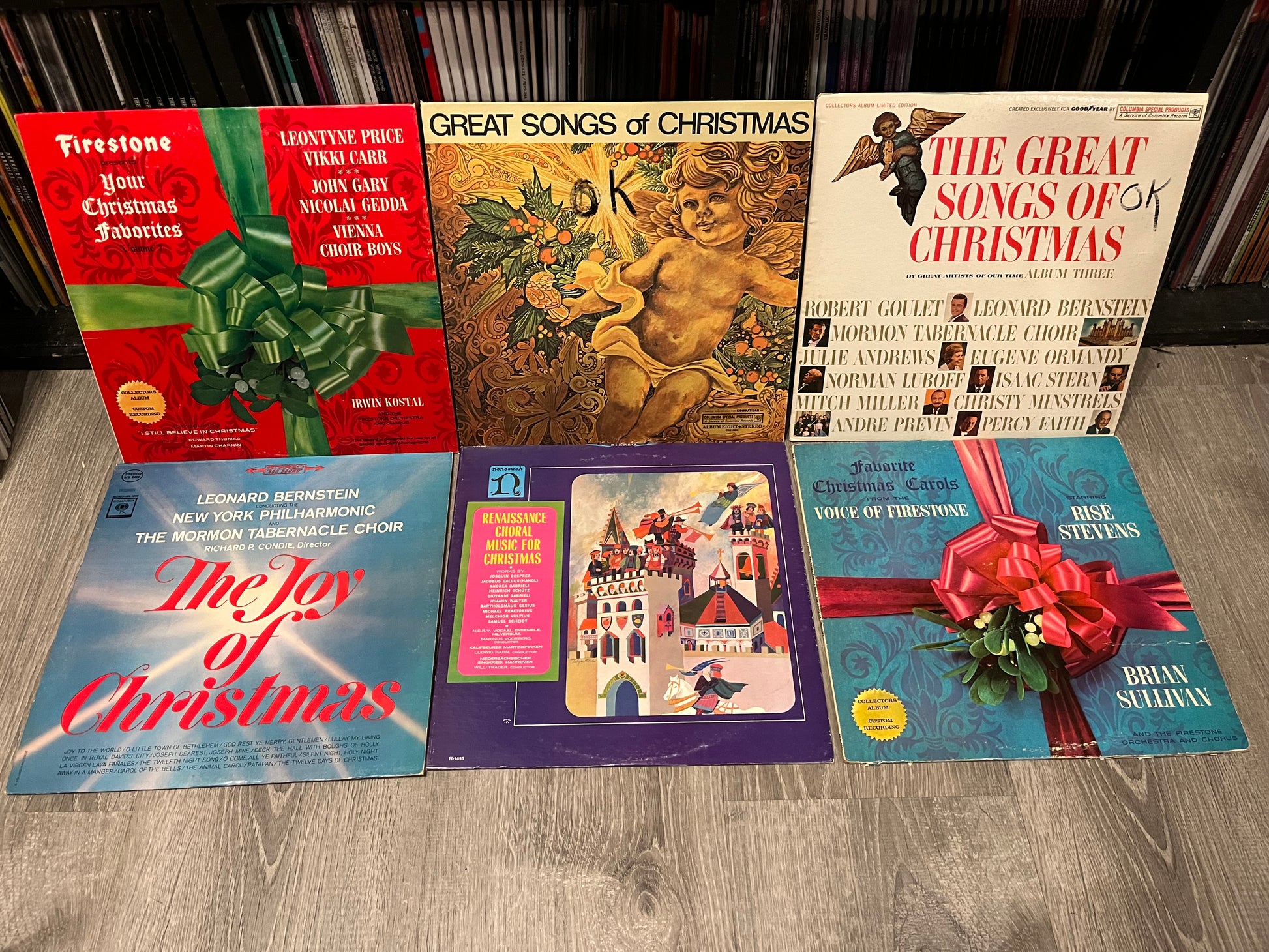 6 VINYL LPS / LOT / COLLECTION | Very Good Plus (VG+) Very Good Plus (VG+) - HOLIDAY / USED