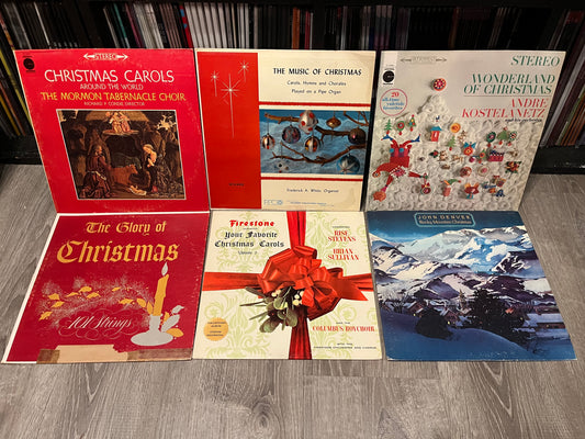 6 VINYL LPS / LOT / COLLECTION | Very Good Plus (VG+) Very Good Plus (VG+) - HOLIDAY / USED