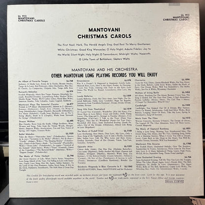 Mantovani And His Orchestra - Christmas Carols (VINYL LP) | USED Near Mint (NM or M-) Near Mint (NM or M-) HOLIDAY
