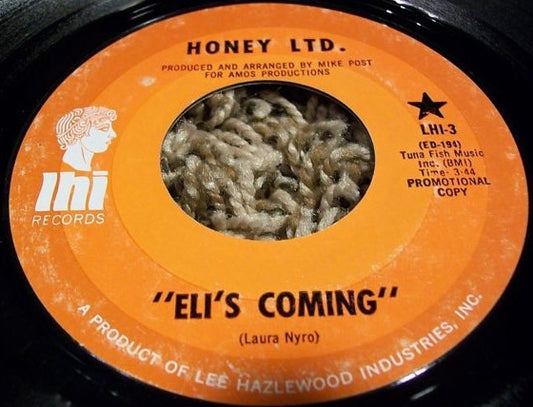 Eli's Coming / Silk 'N Honey | Very Good Plus (VG+) Generic - ROCK / USED *VERY GOOD+*