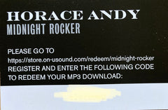 Horace Andy Midnight Rocker On-U Sound, On-U Sound LP, Album, Ltd, RP, Gol Mint (M) Mint (M)