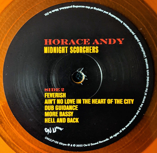Horace Andy - Midnight Scorchers (VINYL) | - REGGAE *SEALED/COLOR*