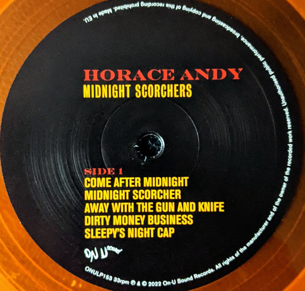 Horace Andy - Midnight Scorchers (VINYL) | - REGGAE *SEALED/COLOR*