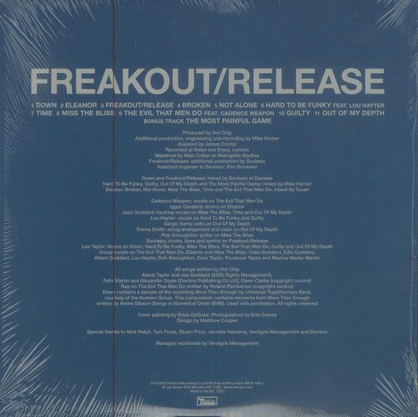 Hot Chip Freakout/Release Domino 2xLP, Album, Ltd, Bro Mint (M) Mint (M)