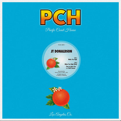 JT Donaldson - (PRESALE 09/25/26) Make You High (ORANGE VINYL 12" Pacific Coast House) | NEW - HOUSE/ACID *NEW/COLOR*
