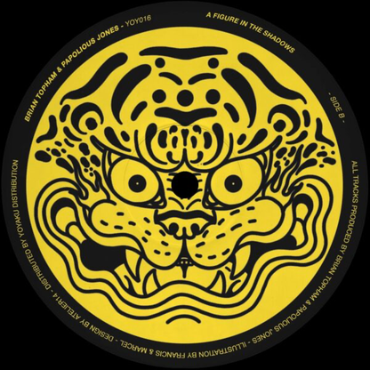Papolious Jones, Brian Topham - (PRESALE 7/1/26) A Figure In The Shadow (VINYL) | Mint (M) Mint (M) - HOUSE/ACID *NEW*