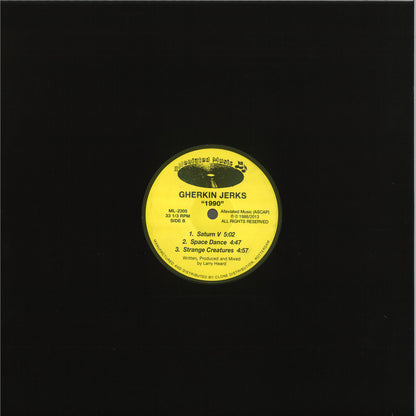 Gherkin Jerks - (PRESALE TBD) 1990 (VINYL 12" Alleviated) | NEW - HOUSE/ACID *NEW*