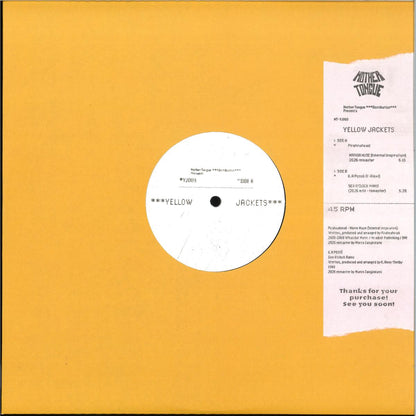 Pirahnahead / K.A. Posse - Yellow Jackets Vol. 9 (VINYL 12" Yellow Jackets) | NEW - HOUSE/ACID *NEW*