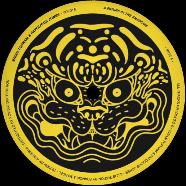 Papolious Jones, Brian Topham - (PRESALE 7/1/26) A Figure In The Shadow (VINYL) | Mint (M) Mint (M) - HOUSE/ACID *NEW*