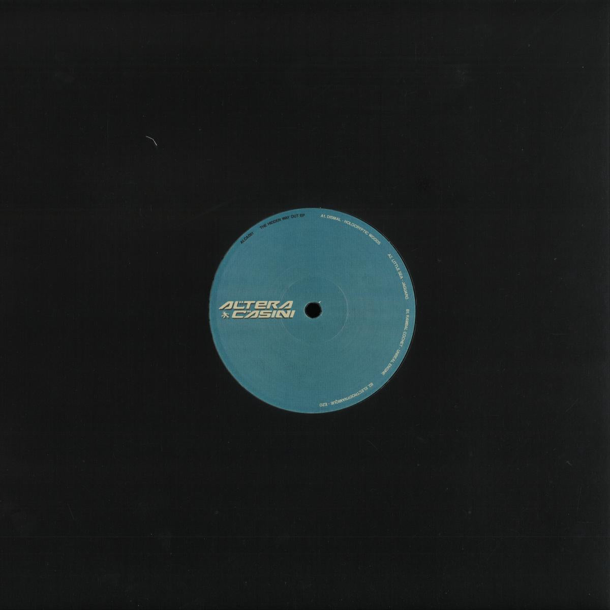 Various - The Hidden Way Out EP (VINYL 12" ALTERA CASINI ALCA001) | NEW Mint (M) Mint (M) - HOUSE/ACID *NEW*