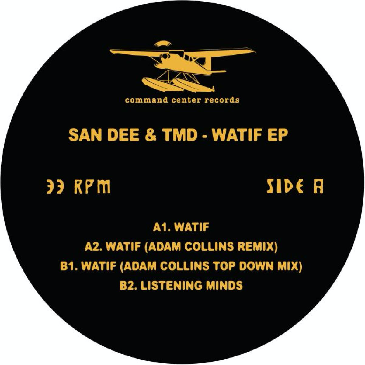 San Dee & TMD - (PRESALE TBD) Watif EP (VINYL) | Mint (M) Mint (M) - HOUSE/ACID *NEW*