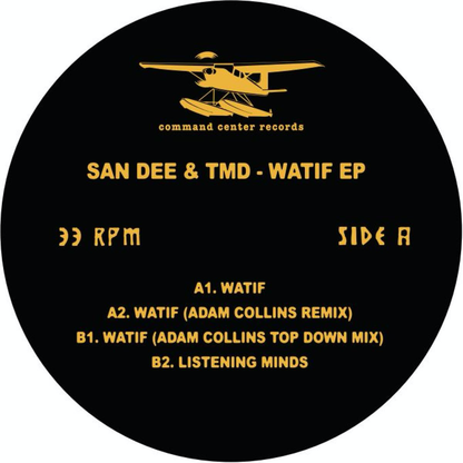 San Dee & TMD - (PRESALE TBD) Watif EP (VINYL) | Mint (M) Mint (M) - HOUSE/ACID *NEW*