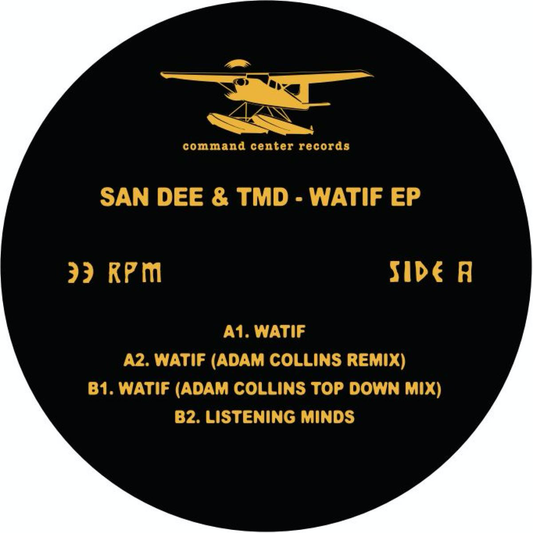 San Dee & TMD - (PRESALE TBD) Watif EP (VINYL) | Mint (M) Mint (M) - HOUSE/ACID *NEW*