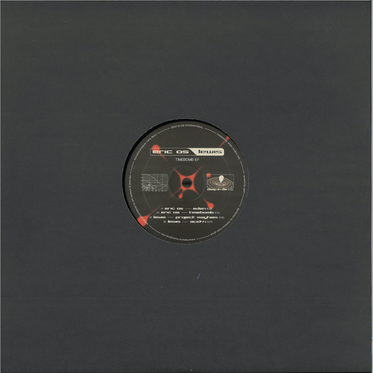 Eric OS / Lewis - Timebomb EP (VINYL 12") | - HOUSE/ACID *NEW*