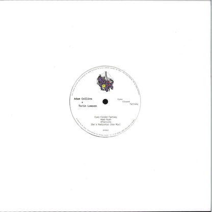 Adam Collins + Torin Lawson - Eyes Closed Fantasy (VINYL 12" Brixton Row) | NEW - HOUSE/BREAKS *NEW*