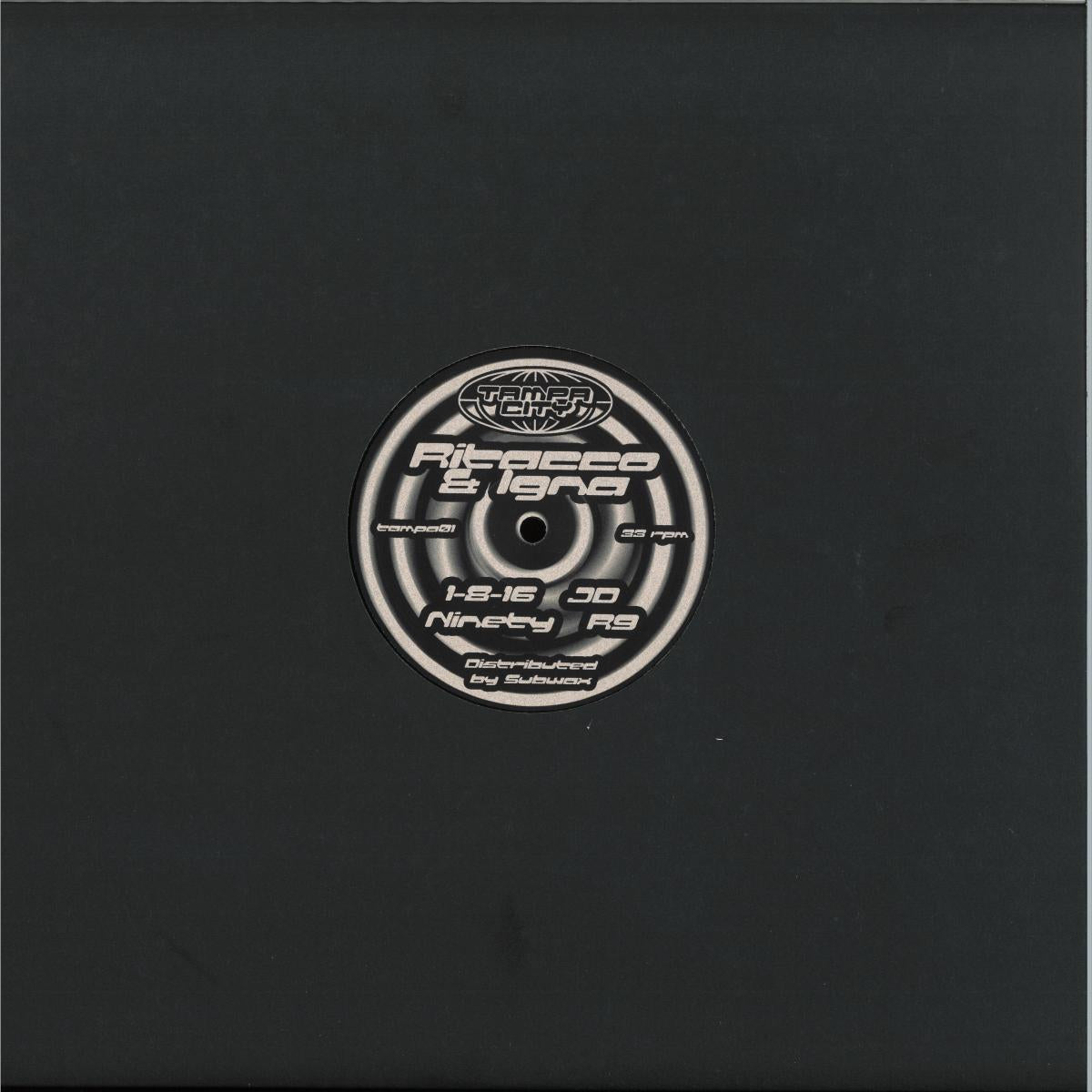 Ritacco & Igna - TAMPA01 (VINYL 12" Tampa City) | NEW - HOUSE/BREAKS *NEW*