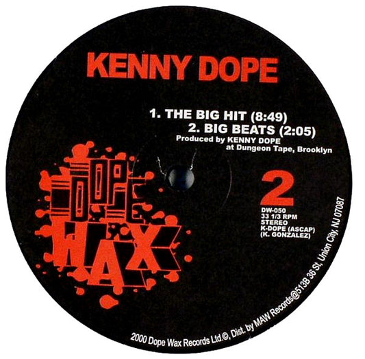 Kenny "Dope" Gonzalez - The Illout (VINYL) | Very Good (VG) Generic - HOUSE/BREAKS / USED *VERY GOOD*