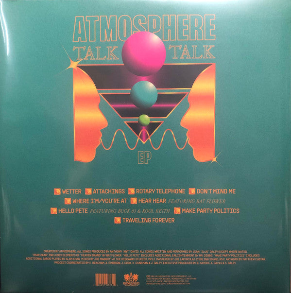 Talk Talk EP (PINK VINYL) | Mint (M) Mint (M)