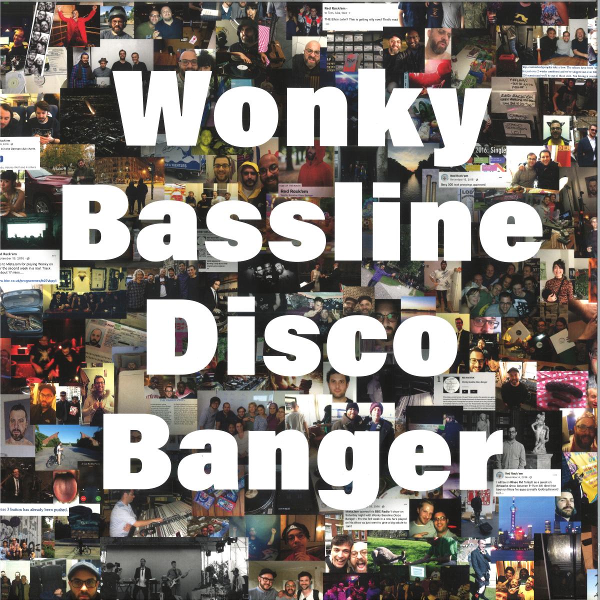 Red Rack'em - Wonky Bassline Disco Banger [10 Year Anniversary Edition] (VINYL 12" Bergerac) | NEW - HOUSE/DISCO *NEW/COLOR*