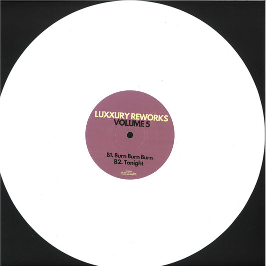 Luxxury - Luxxury Reworks Volume 5 (WHITE VINYL 12" Exxpensive Sounding Music) | NEW - HOUSE/DISCO *NEW/COLOR*