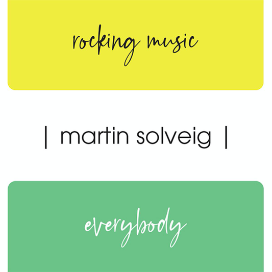 Martin Solveig - (PRESALE 6/21/26) Rocking Music / Everybody (YELLOW VINYL) | Mint (M) Mint (M) - HOUSE/DISCO *NEW/COLOR*