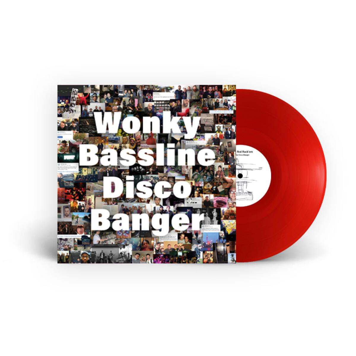 Red Rack'em - Wonky Bassline Disco Banger [10 Year Anniversary Edition] (VINYL 12" Bergerac) | NEW - HOUSE/DISCO *NEW/COLOR*