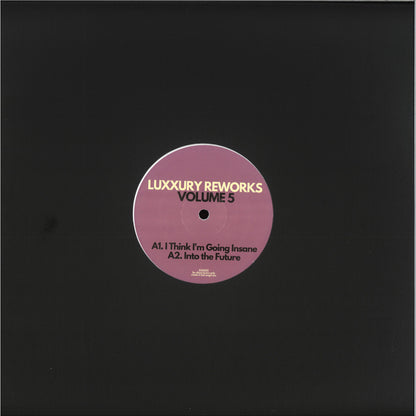 Luxxury - Luxxury Reworks Volume 5 (WHITE VINYL 12" Exxpensive Sounding Music) | NEW - HOUSE/DISCO *NEW/COLOR*