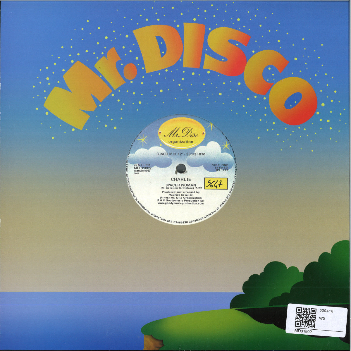 Charlie - Spacer Woman (VINYL 12" MR DISCO MD31802BLACK 2019) | Mint (M) Mint (M) - HOUSE/DISCO *NEW*
